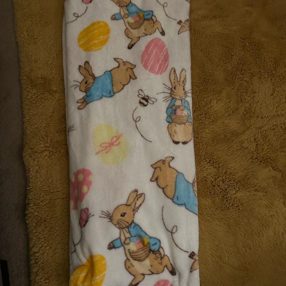 Cute Bunny Print Blanket